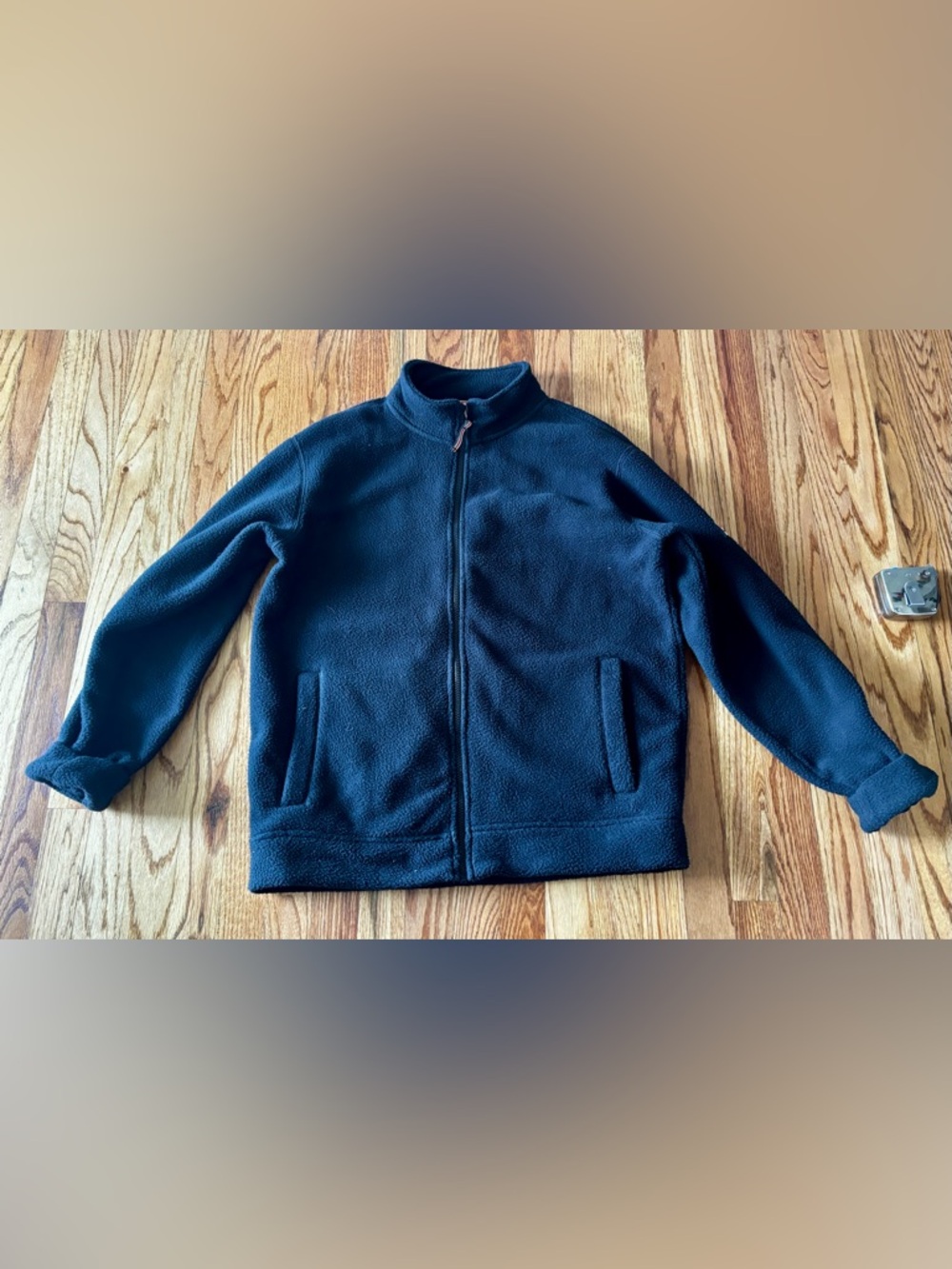 Orvis Men's Black Full-Zip Fleece Jacket